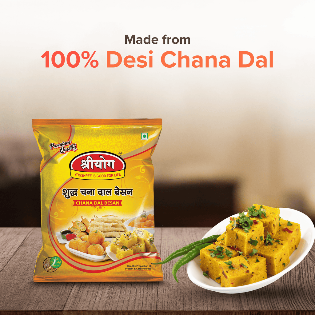 SHREEYOG Besan - Made From 100% Desi Chana Dal