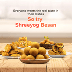 SHREEYOG Besan - Made From 100% Desi Chana Dal