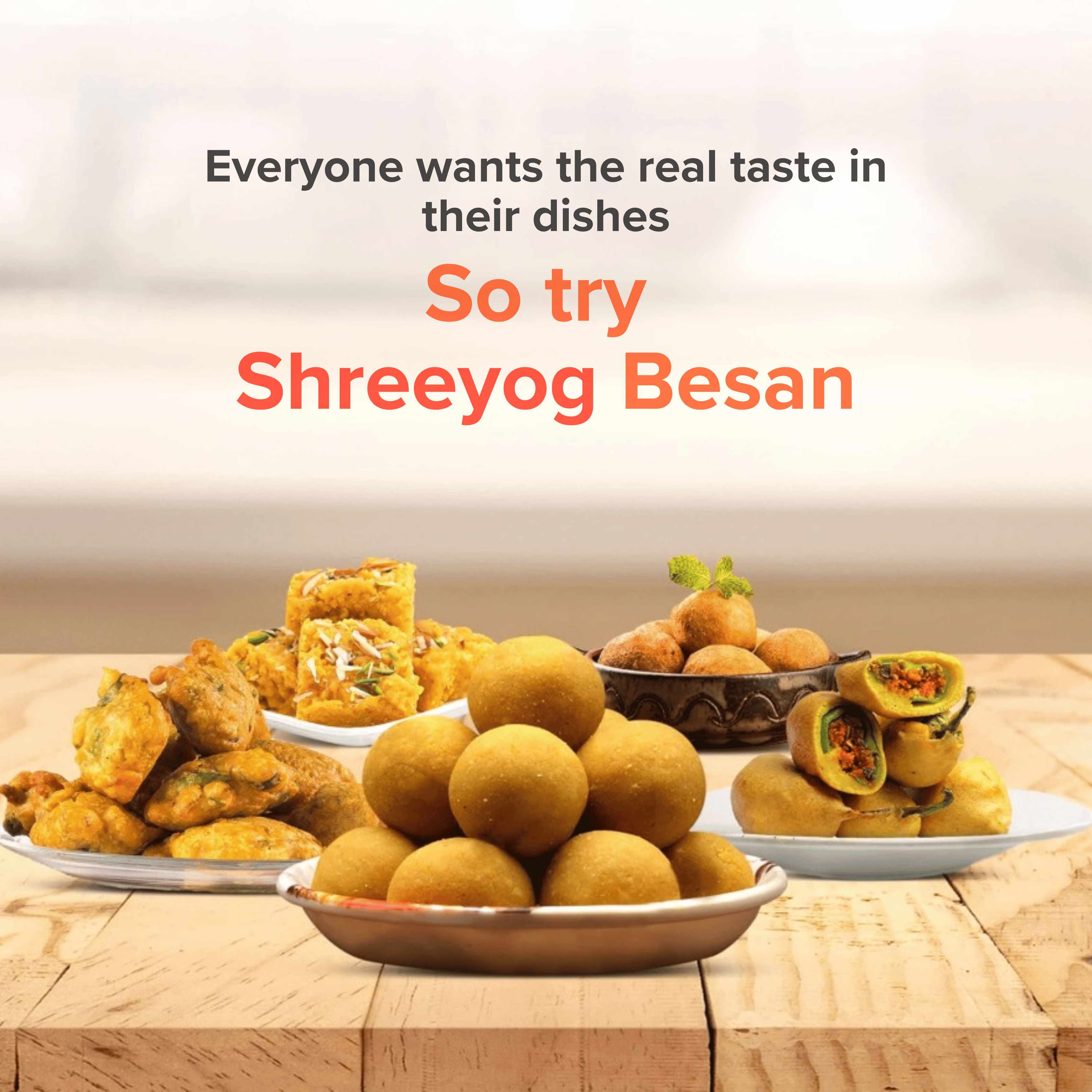SHREEYOG Besan - Made From 100% Desi Chana Dal