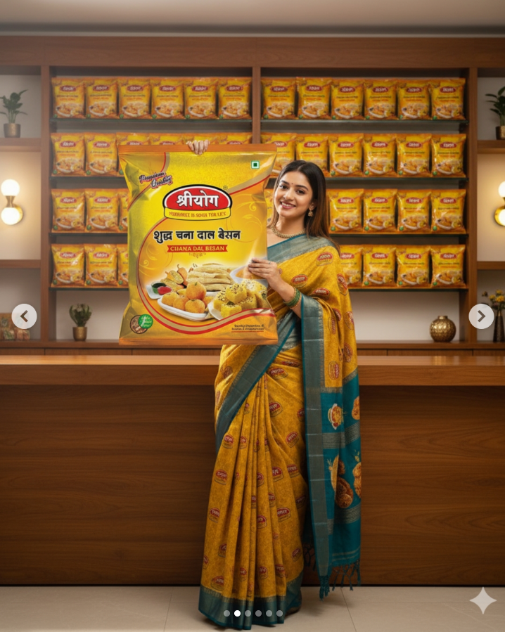 SHREEYOG Besan - Made From 100% Desi Chana Dal